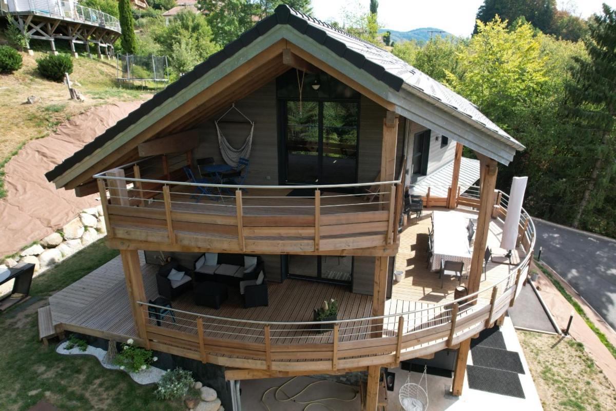 Villa Chalet Le Pourquoi Pas La Bresse Exterior foto